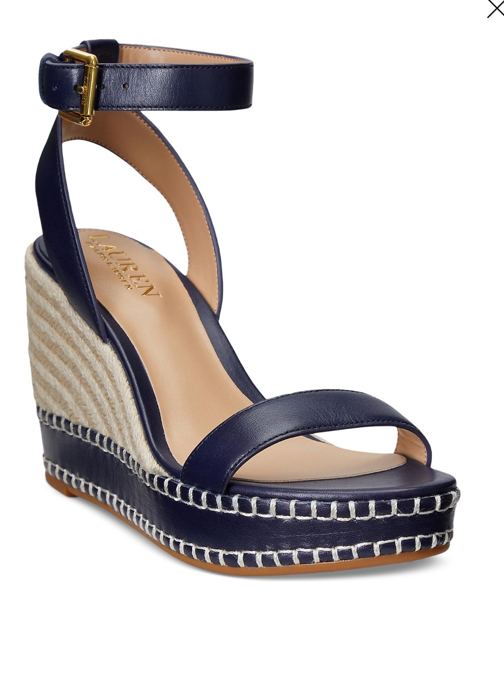Women's Hilarie Ankle-Strap Espadrille Platform
Wedge Sandals